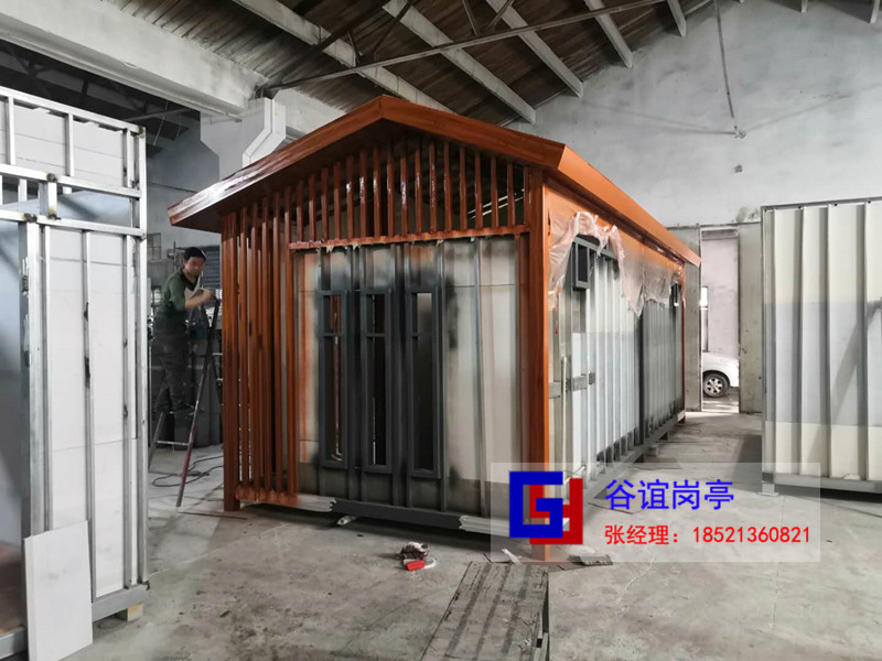 上海崗?fù)S家告訴你鋼結(jié)構(gòu)上的木紋都是怎么變出來的